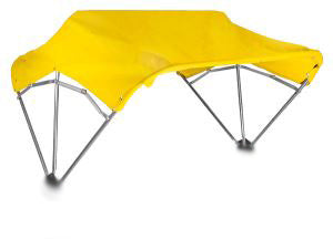 48" COMPLETE CANOPY-YELLOW