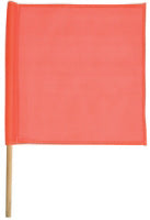 FLAG,MESH W/STAFF  (12)