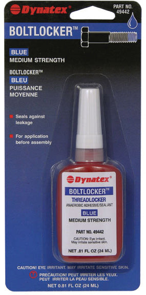 24ML. BLUE MED. STRENGTH THREADLOCKER