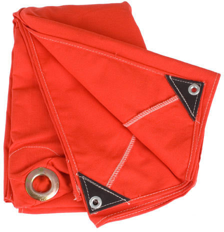 Umbrella Cover Red Canvas