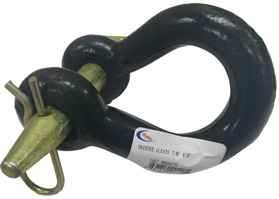 TWISTED CLEVIS 7/8" X 3"