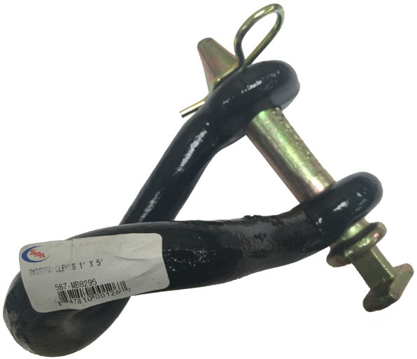TWISTED CLEVIS 1" X 5"