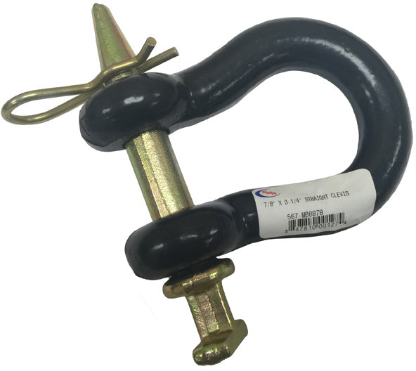 STRAIGHT CLEVIS 7/8" X 3-1/4"