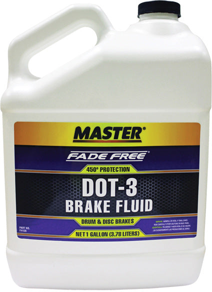 Master Brake Fluid DOT 3 1 Gallon