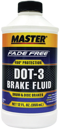 Master Brake Fluid DOT 3 12oz