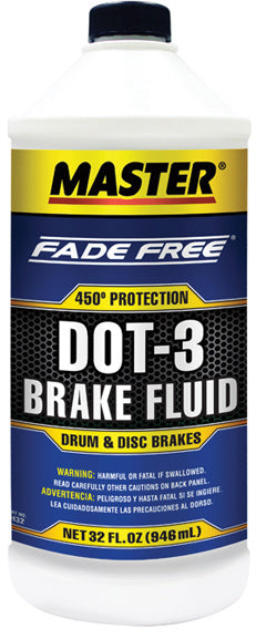 Master Brake Fluid DOT 3 32oz