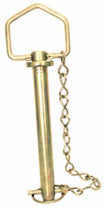 HITCH PIN W/CHAIN 7/8 X 6-1/4 USABLE