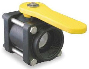 1-1/2" POLYPRO BALL VALVE  FULL PORT