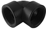 2" FPT ELBOW-90* BLACK POLY