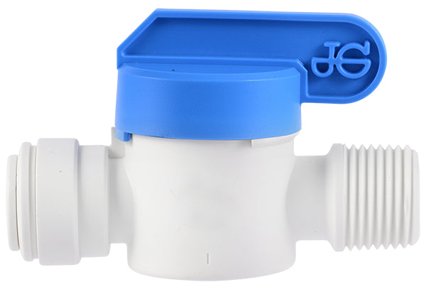 Shut-Off Valve, 3/8 x 3/8 Male NPTF