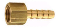 3/8 BARB X 1/4 FPT BRASS