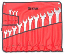 14Pc SAE Combination Wrench Set