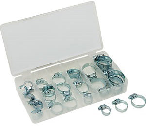 34 PC. HOSE CLAMP ASSORTMENT