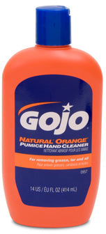 GO-JO-14 OZ. BOTTLE-ORANGE W/PUMICE