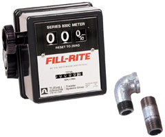 3/4" FUEL METER W/FITTINGS