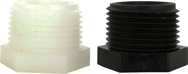 3/4"MPT HEX PLUG-BLACK POLY