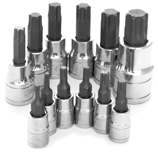 3/8" DR 12PC STAR BIT SOCKET SET