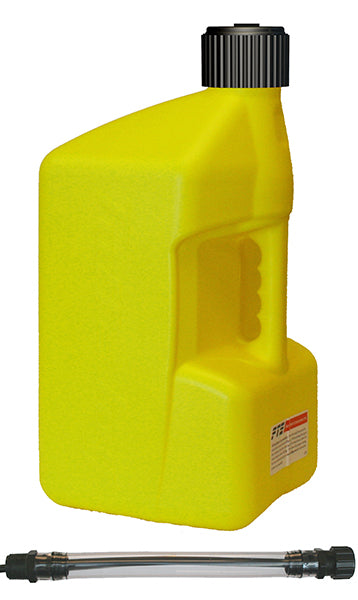 Yellow Tuff Jug, 5 gal with Spout
